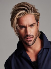 Stylish Synthetic Lace Front Men Wigs