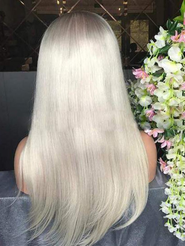 Long Wavy 360 Lace Human Hair Wig 20 Inches