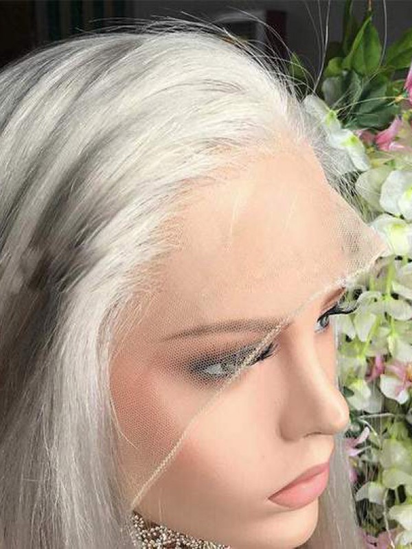 Long Wavy 360 Lace Human Hair Wig 20 Inches