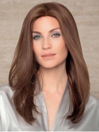 18" Straight 100% Hand-Tied Remy Human Hair Amazing Long Wigs