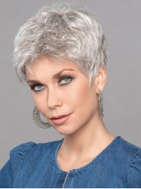 Lace Front Ladies Wigs 4" Boycuts Straight Wig