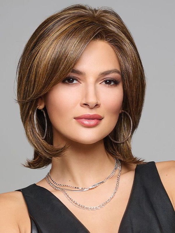 Elegant Layered Synthetic Capless Wig