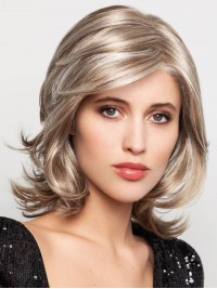 12" Chin Length Ombre Synthetic Layered Wigs