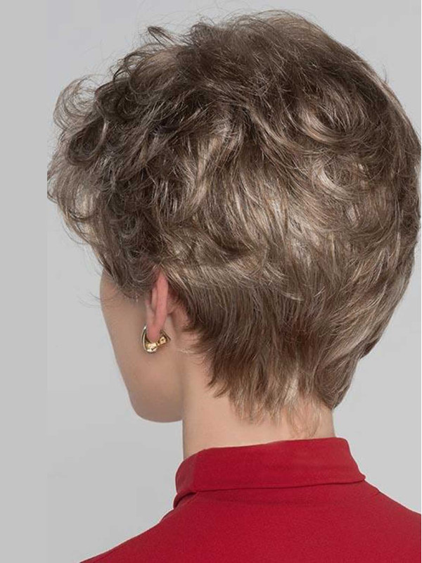 Short Chic Layered Capless Synthetic Wigs