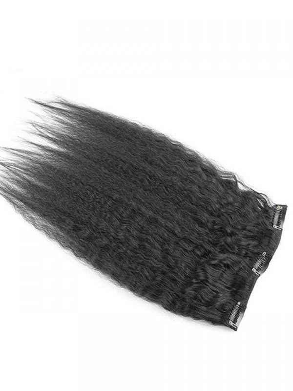 Clip In Brazilian Hair Extensions 7Pcs Clip In Human Hair Extensions
