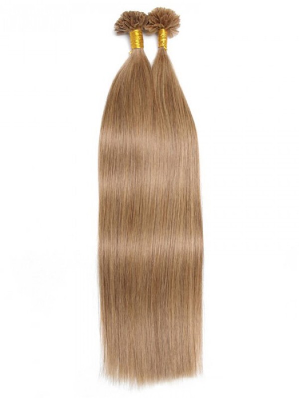 100s 0.5g/s Straight Nail/U Tip Virgin Hair Extensions